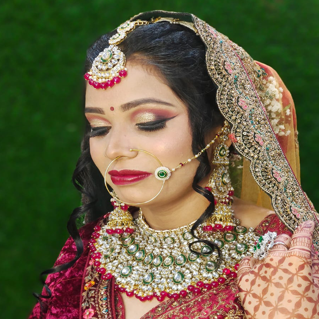 Bengali Bridal Makeup in Noida Sector 41